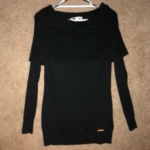 Michael Kors scoop fold over sweater
